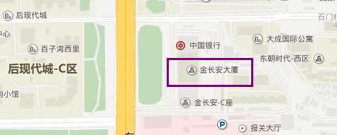 金长安大厦地图